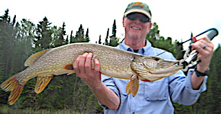 Plenty Of Northern Pike Fishing at Fireside Lodge 